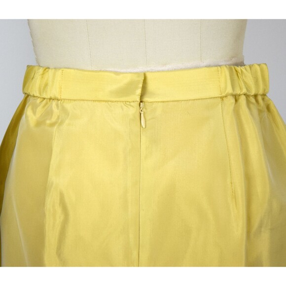 1980s Victor Costa Skirt Suit Size Medium Yellow Soutache Power Suit Medium Suit - Picture 8 of 10